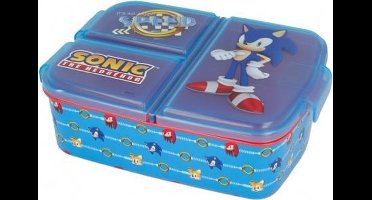 Sonic Broodtrommel / brooddoos met meerdere compartimenten