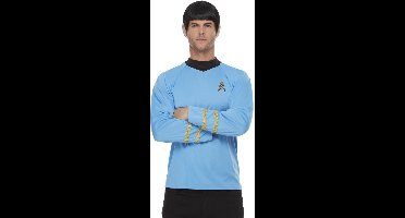 Smiffys Kostuum -S- Star Trek - Original Series Sciences Uniform Blauw