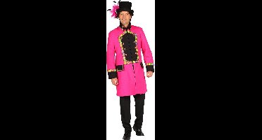 Herenjas lang roze Polux met LED verlichting