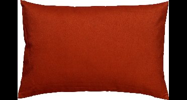Dutch Decor SANTORINI - kussenhoes outdoor 40x60 cm - waterafstotend en uv-bestendig - Potters Clay - oranje