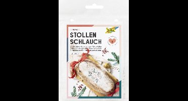 Folietunneltjes met kerstprint, transparant