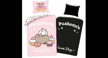 Pusheen Slaapset 160x200cm - Lichtgevend in het Donker - Katoen