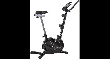 Tunturi FitCycle 20 Hometrainer - Fitness Fiets - Fitness fiets met 8 weerstandsniveaus - Voorzien van tablethouder en transportwielen