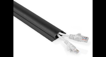 Nedis Kabelmanagement - Buis - 1 Stuks - Maximale kabeldikte: 16 mm - PVC - Zwart