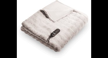 Duux Yentl Bubble Elektrisch Warmtedeken 200x200 cm – 9 standen – Grijs