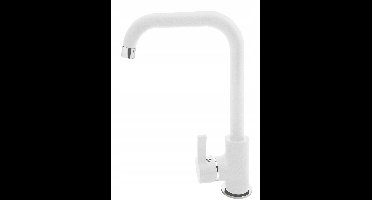 Pyramis Silvio Keukenkraan Wit - Stijlvolle en functionele keukenkraan