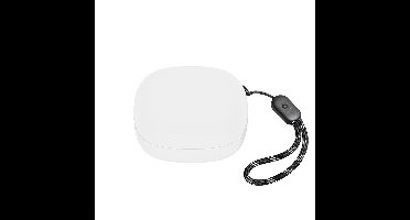 Siliconen schokbestendige beschermhoes voor [Soundcore P20i/P25i] - Ultradunne hoes, geen geur - wit