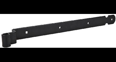 Duimheng - Tbv 16 mm duim - 55 cm - Met bocht - Zwart