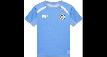 Manchester City Thuis Shirt Kinderen 25/26 - Maat 116 t/m 164 - Voetbalshirt - Sportkleding - Jongens & Meisjes - Man City Fanshop - Polyester