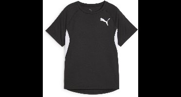 Puma Kinder Shirt Y CROSS THE LINE TEE 3.0 526758 Puma Black-Puma White-164