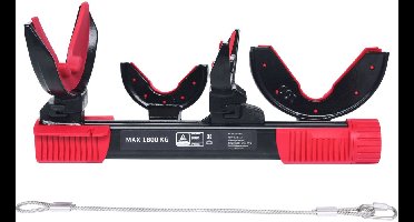 KS TOOLS Veercompressorset 6-delig max. belasting 1800kg - 500.86...