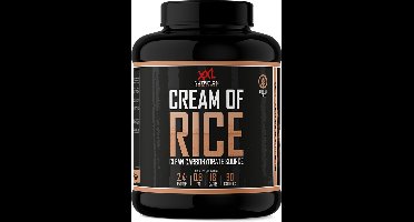 XXL Nutrition - Cream of Rice - Chocolade - Rijstepap - 2000 g