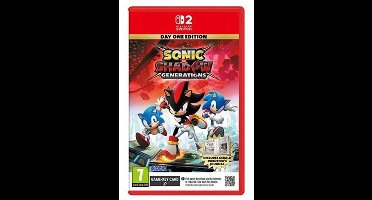 Nintendo Games Switch 2 Sonic X Shadows Generations Day 1 Edition Import Eu Transparant PAL