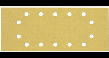 Bosch 10x Expert C470 schuurpapier met 14 gaten voor vlakschuurma...