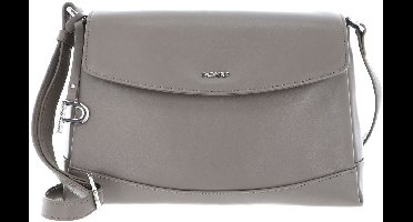 PICARD Leren schoudertas Really Shoulder Bag Gravel Taupe