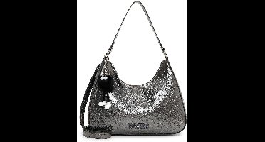 Tamaris schoudertas Gilla Pouch Darksilver grijs