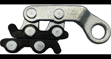 Berger & Schröter 12511 Kabelklem 3 mm Staal Verzinkt, Gebruineerd 1 stuk(s)