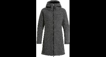 Vaude Tinshan Iii Fleece Met Kap Grijs 36 Vrouw