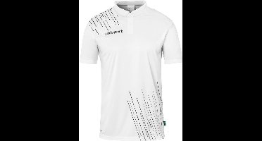 Uhlsport Kinder Polo Shirt Score 26 Poly Polo 1005274 Weiß/Schwarz-164