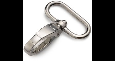 Karabijnhaak 30x45mm zilverkleurig 1st - Prym