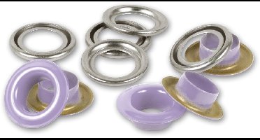 Ringen met schijven 8 mm lila - Prym