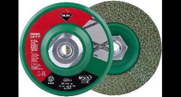 Rubi Flap Disc Diamant Lamellenschijf 115 mm Korrel 50/60