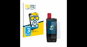 BROTECT - Screenprotector voor Garmin GPSMAP H1i Plus - Folie Beschermfolie Beschermglas matte 3 Stuks