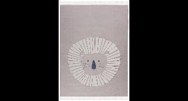 Mazovia Vloerkleed Bruin Rechthoek Dieren Kinderkamer Kortpolig Rechthoek OEKO-TEX® - 120 x 170 Dieren