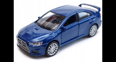 Welly Mitsubishi Lancer Evolution X Modelauto 1:34 Rood
