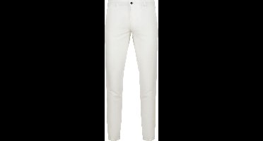 Suitable Chino broek Pico Linnen Ecru - Maat 48 - Heren - Mannen broeken