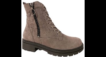 Waldlaufer Veterboot 648803 189 052 Carbon Grijs Glitter Wijdte K