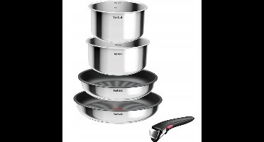Tefal Ingenio Cook Eat 5-delige pannenset met afneembaar staal