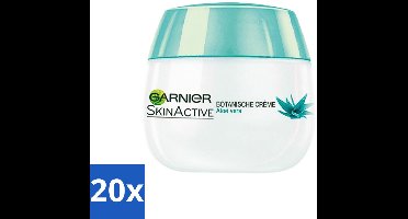 20 x Garnier - SkinActive - Botanische Dagcrème - Aloë Vera - Voor ieder Huidtype - 50 ml - Aloë Vera Crème - Dagcrème - Huidverzorging - Hydratatie - Natuurlijke Crème