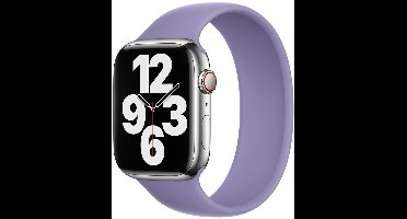 Apple Siliconen solobandje voor de Apple Watch | 38/40/41/42 mm - Maat 1 - English Lavender