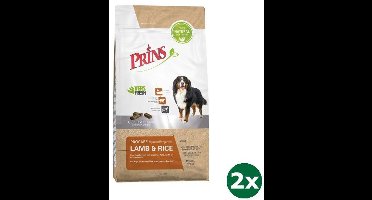 2x20 kg Prins procare lam / rijst hondenvoer