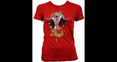 Batman Zamm! Girly T-Shirt Damen Red-2XL