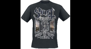 Ghost Skeleta Cover Heren T-shirt - zwart - L