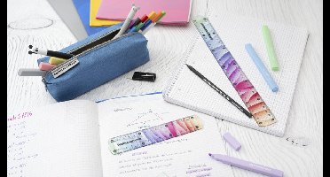 EBERHARD FABER platte liniaal Rainbow, 150 mm