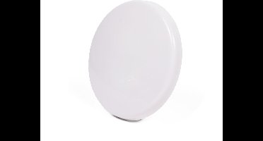 VB Ronde plafondplaat - kunststof - Ø 125 mm - wit - strakke afwerking