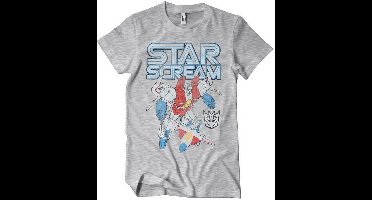 Transformers Starscream Washed T-Shirt Heathergrey-L