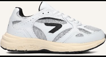 HUB Shift Sneakers Dames - Leren Sneaker - Wit - Maat 42