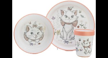 THERMOBABY ARISTOCHAT 3-delige maaltijdset: bord, kom en beker
