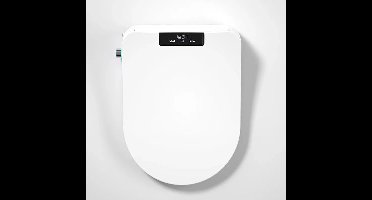 Bidetbril – Douchewc Bril – Toiletbril Bidet – Elektronisch Bidet – Bidet Opzetstuk – Warmwaterfunctie – Afstandsbediening Inclusief - 51cm - Smart Edition - U-vormig - 220V-230V