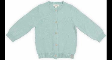 Jollein vestje Pretty knit stone green Maat 74/80