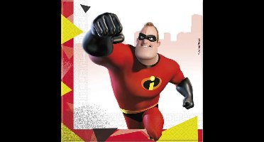 Vegaoo - 20 The Incredibles 2 servetten