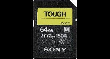 Sony sdxc m tough series 64gb uhs-ii class 10 u3 v60