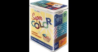 Tin Box L - Super Color Laundry