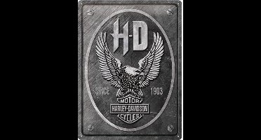 Harley-Davidson Eagle Metalen Bord 30 x 40 cm