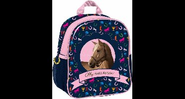 Animal Pictures My Best Horse - Peuter- Kleuterrugzakje - 28 x 22 x 10 cm - Multi