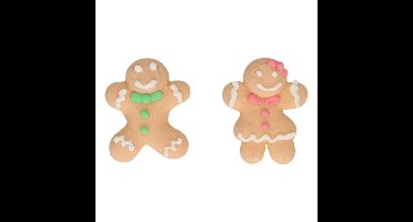 FunCakes Suikerdecoratie Gingerbread Set/8